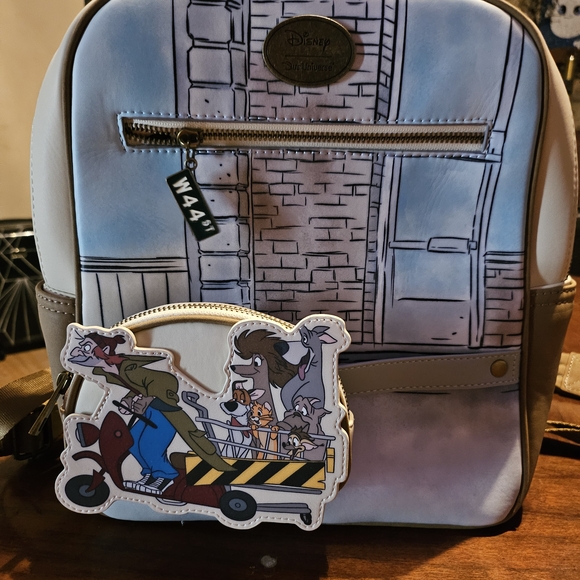 Disney Backpack with removable coin purse - Oliver and Company - Picture 3 of 8
